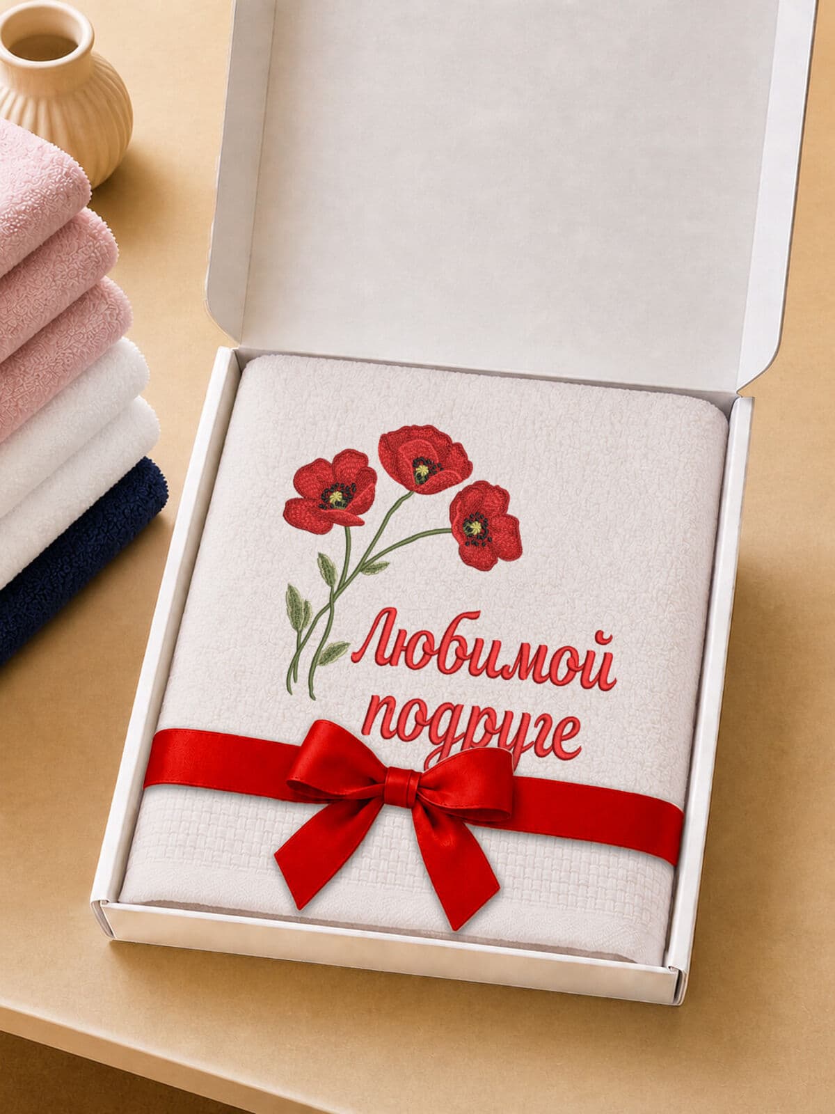 Подарок любимой подруге банное полотенце — фото 5
