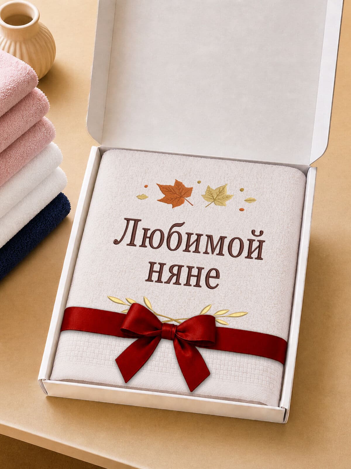 Подарок няне банное полотенце — фото 5